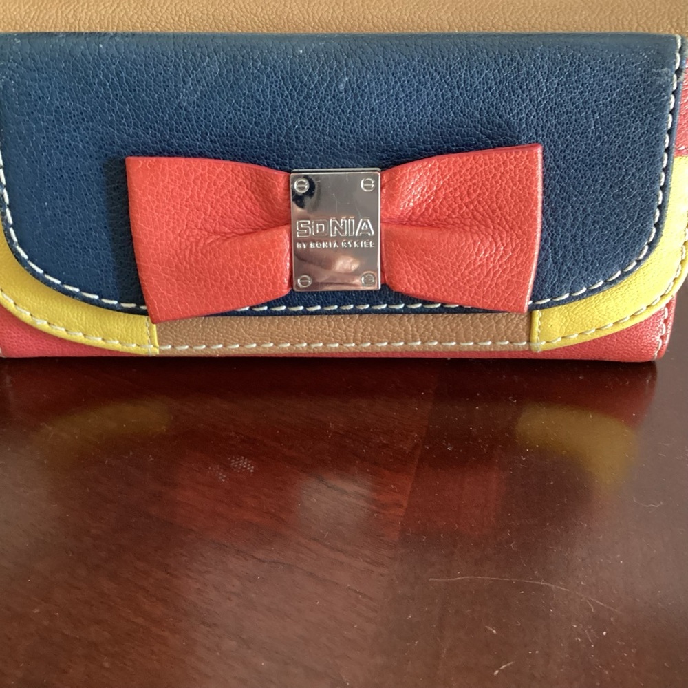 Sonia Rykiel   Leather wallet